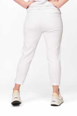 Dakota - białe spodnie damskie