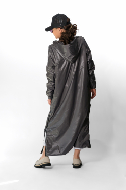 Damroka - długi płaszcz ortalionowy